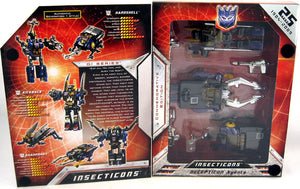 Insecticons 3-Pack Exclusive - Transformers Universe Commemorative Action Figure G1 Series Hasbro Toys