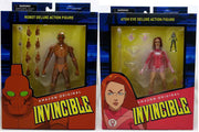 Invincible 7 Inch Action Figure Select Series 2 - Set of 2 (Atom Eve - Robot)