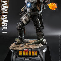 Iron Man 12 Inch Action Figure 1/6 Scale - Iron Man Mark I Hot Toys 908901