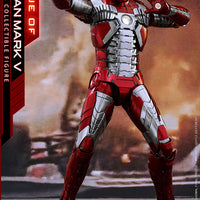 Iron Man 2 12 Inch Action Figure 1/6 Scale - Iron Man Mark V Hot Toys 907514