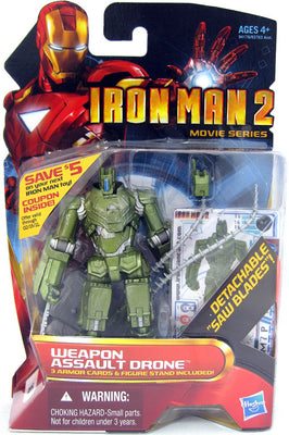 Iron Man 2 3.75 Inch Action Figure Movie Series Wave 4 - Weapon Assault Drone #16