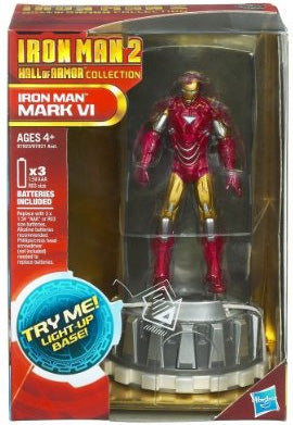 Iron Man 2 Movie 3 3/4 Inch Action Figure Hall Of Armor Series - Iron Man Mark VI Exclusive