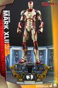 Iron Man 3 20 Inch Action Figure 1/4 Scale Series - Iron Man Mark XLII Deluxe Version Reissue Hot Toys 908659