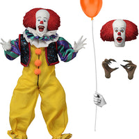IT 8 Inch Action Figure Retro Clothed Series - Pennywise 1990