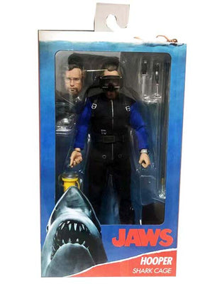 Jaws 8 Inch Action Figure Clothed Series - Shark Cage Hooper