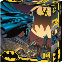 Jigsaw 3D Puzzle DC Comics 24 Inch by 18 Inch Puzzle 300 Piece - Batman & Bat Signal