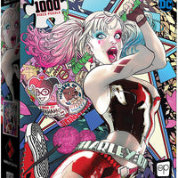 Jigsaw Puzzle DC Comics 19 Inch by 27 Inch Puzzle 1000 Piece - Harley Quinn Die Laughing