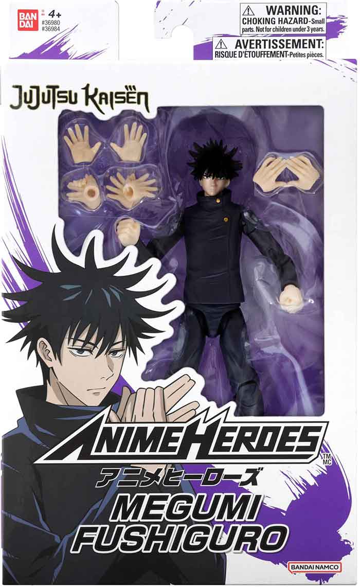 Bandai Anime Heroes 6.5 Jujutsu Kaisen Action Figure Assortment