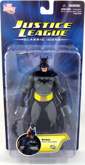 Justice League Classic Icons 7 Inch Figure Series 1 - Batman (Non Mint Packaging)