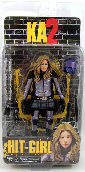 Kick Ass 2 7 Inch Action Figure Series 2 - Hit Girl Unmasked