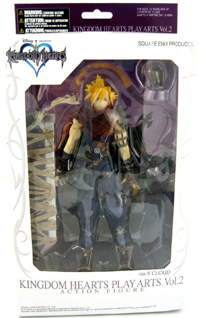 Kingdom Hearts 2 Play Arts Action Figures Series 1: Cloud Strife Colosseum