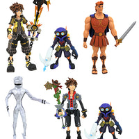 Kingdom Hearts 3 Select 7 Inch Action Figure Series 2 - Set of 3 (Hercules - Toy Sora - Guardian Sora)