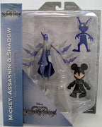 Kingdom Hearts Select 7 Inch Action Figure Series 3 - Black Coat Mickey - Shadow - Assassin
