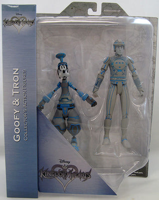 Kingdom Hearts Select 7 Inch Action Figure Series 3 - Space Paranoids Goofy with Tron