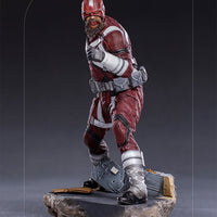 Marvel 1:10 Art Scale Series 8 Inch Statue Figure Battle Diorama - Red Guardian Iron Studios 908817