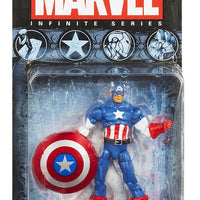 Marvel Avengers Universe Infinite 3.75 Inch Action Figure Series 1 - Captain America (Sub-Standard Packaging)