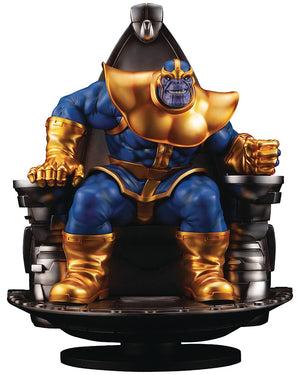 Marvel Collectible Statue Figure Fine Art - Thanos On Space Throne