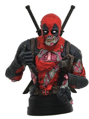 Marvel Collectible Resin Bust Statue 1/6 Scale - Zombie Deadpool