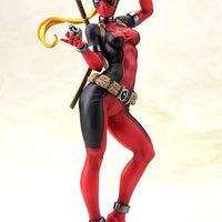 Marvel Comics Presents 9 Inch Statue Figure Bishoujo Series - Lady Deadpool