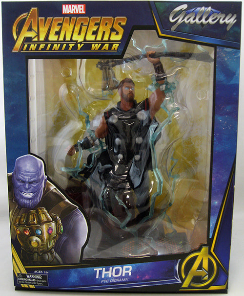 Marvel Gallery 9 Inch PVC Statue Avengers Infinity War - Thor (Shelf Wear Packaging)