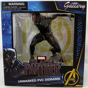 Marvel Gallery 9 Inch PVC Statue Black Panther - Unmasked Black Panther