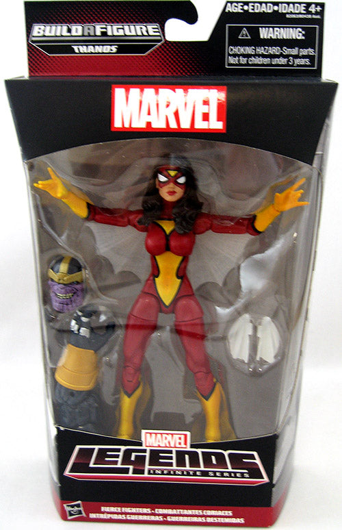 Marvel Legend Avengers 6 Inch Action Figure Comic Thanos Series - Spider-Woman