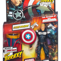 Marvel Legends 6 Inch Action Figure Terrax Series - Steve Rogers Captain America