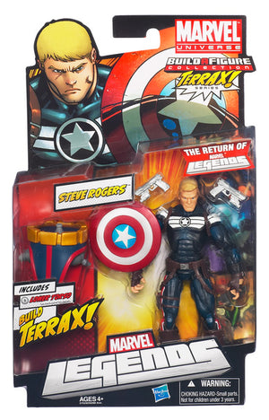 Marvel Legends 6 Inch Action Figure Terrax Series - Steve Rogers Captain America