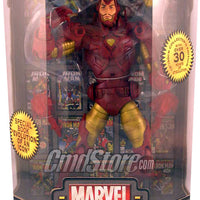 Marvel Legends Action Figures Icons Series 1: Gold Iron Man Variant 12-Inch (Sub-Standard Packaging)
