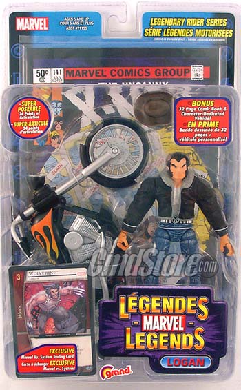 Marvel Legends 6 Inch Action Figure Legendary Riders Series - Young Logan