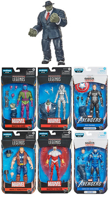 Marvel Legends Avengers 6 Inch Action Figure BAF Joe Fixit Series - Set of 6 (Build-A-Figure Joe Fixit)