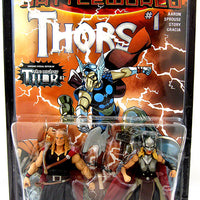 Marvel Legends 3.75 Inch Action Figure Comic 2-Pack (2106 Wave 1) - Defenders Of Asguard (Odinson and Lady Thor)