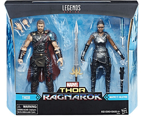 Marvel Legends Infinite 6 Inch Action Figure 2-Pack Movie Series - Thor & Valkyrie