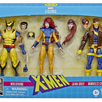Marvel Legends Infinite 6 Inch Action Figure 3-Pack Series - Jean Grey - Cyclops - Wolverine