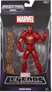 Marvel Legends Guardians Of The Galaxy 6 Inch Action Figure Groot Series - Iron Man (Cosmic Armor)