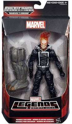 Marvel Legends Spider-Man 6 Inch Action Figure Rhino Series - Ghost Rider (Sub-Standard Packaging)