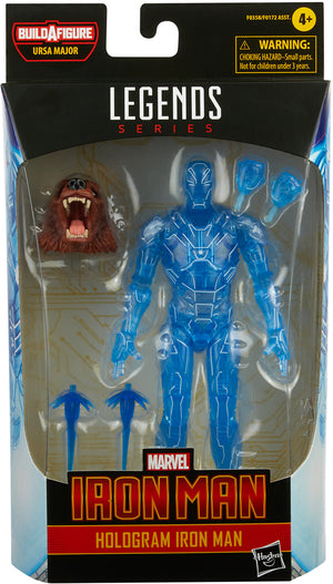 Mavin  Marvel Legends Studios TONY STARK 6 Figure Body **NO HEAD** Blue  Suit Iron Man