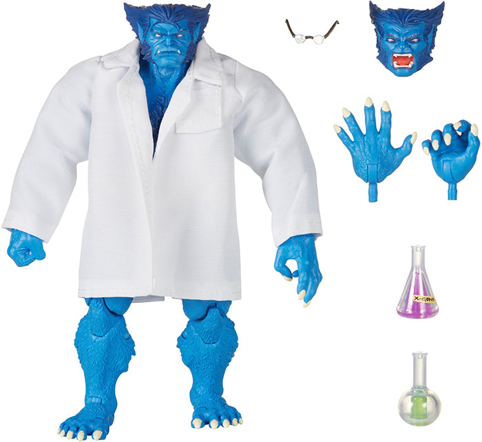 Marvel Legends Retro 6 Inch Action Figure - Lab Gear Beast | cmdstore.com