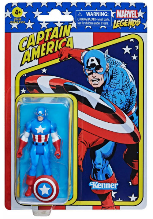 Marvel Legends Retro 3.75 Inch Action Figure Series 1 - Captain America