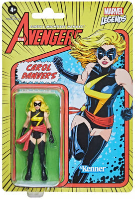 Marvel Legends Retro 3.75 Inch Action Figure Series 1 - Carol Danvers