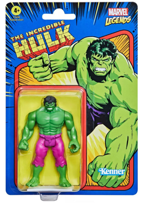 Marvel Legends Retro 3.75 Inch Action Figure Series 1 Hulk