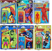 Marvel Legends Retro 3.75 Inch Action Figure Series 1 - Set of 6