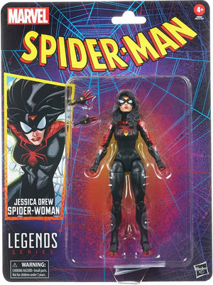 Marvel Legends Retro 6 Inch Action Figure Spider-Man Wave 3 - Jessica Drew Spider-Woman