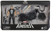 Marvel Legends 6 Inch Action Figure Riders Series - The Punisher with Motorcycle