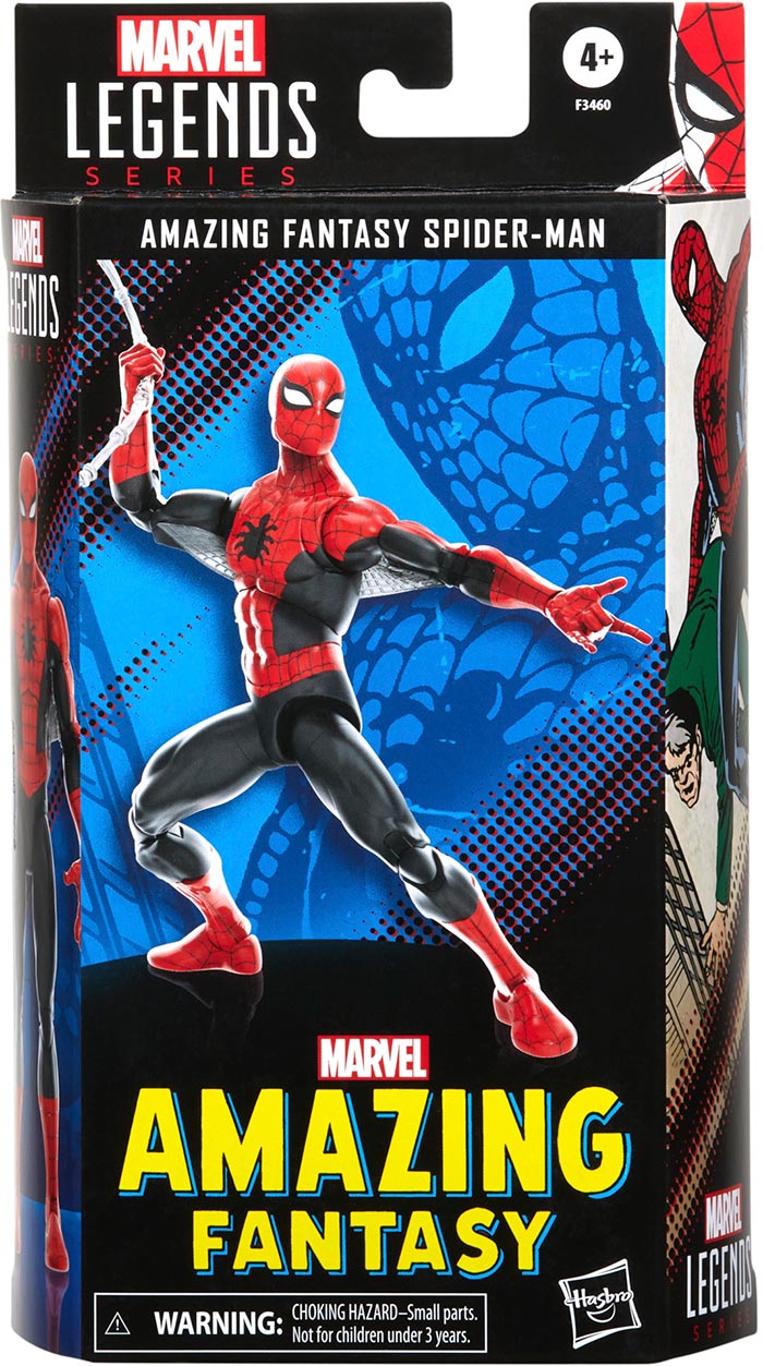 Marvel Legends Spider-Man 6 Inch Action Figure - Amazing Fantasy
