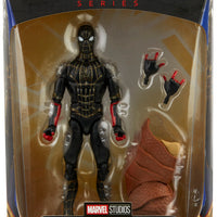 Marvel Legends Spider-Man No Way Home 6 Inch Action Figure BAF Armadillo - Black & Gold Suit Spider-Man