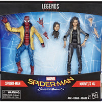 Marvel Legends Spider-Man 6 Inch Action Figure Exclusive 2-Pack Series - Spider-Man & MJ