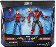 Marvel Legends Spider-Man Homecoming 6 Inch Figure 2-Pack Exclusive - Spider-Man & Iron Man Sentry (Sub-Standard Pkg)
