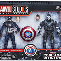 Marvel Legends Studios 6 Inch Action Figure 10th Anniversary Series - Captain America VS Crossbones #9