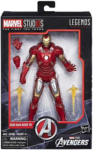Marvel Legends Studios 6 Inch Action Figure 10th Anniversary Series - Iron Man Mark VII #2